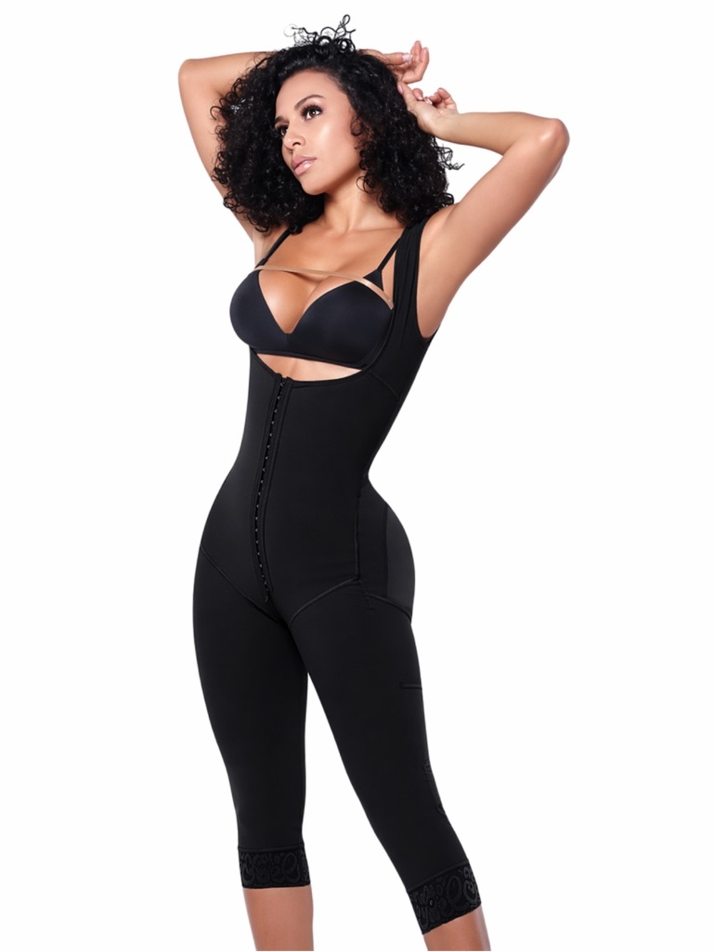 Lipo Express Shapewear Fajas Emma Long Leg Surgical Recovery Tummy Tuck Girdle